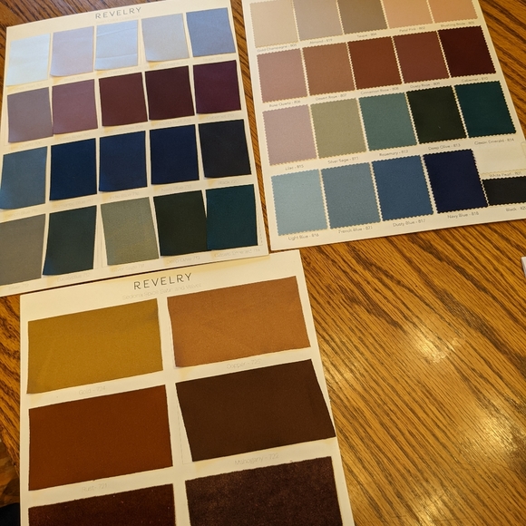 Bridesmaid dress swatches - Picture 4 of 5